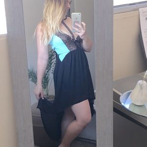 Formal Dress cutouts and lace details!